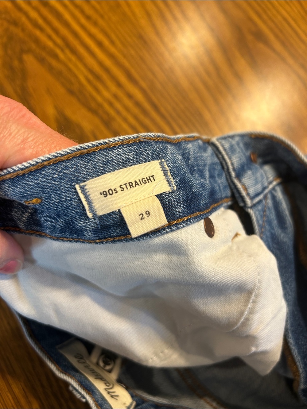 Madewell The 90’s Straight Jean - Picture 9 of 14